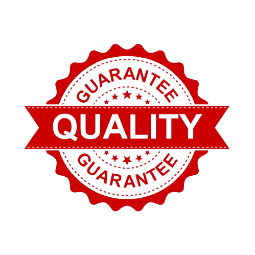 Red Customer Satisfaction Badge Red Customer Satisfaction Badge